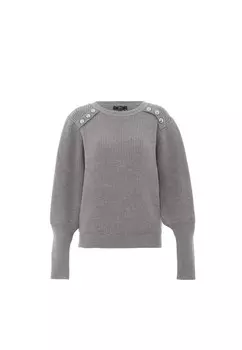 Свитер faina Sweater, серый