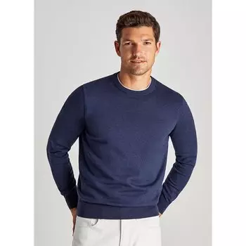 Свитер Faonnable Cosilk Crew Neck, синий