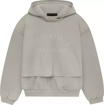 Свитер Fear of God Essentials Nylon Fleece Hooded 'Seal/Seal', серый