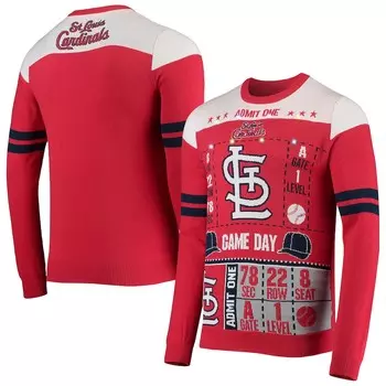 Свитер FOCO St Louis Cardinals, красный