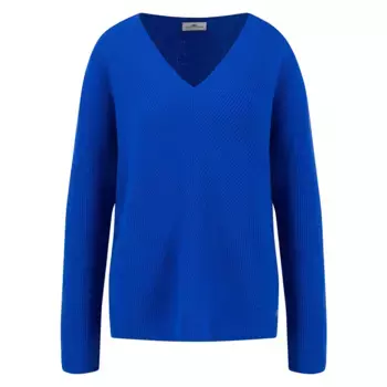 Свитер Fynch Hatton 24147056 v neck, синий