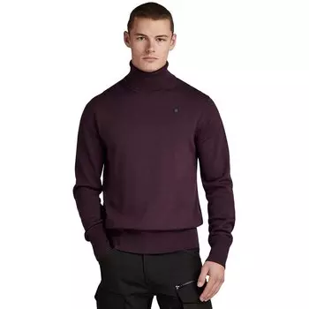 Свитер G-Star Premium Core Roll Neck, фиолетовый