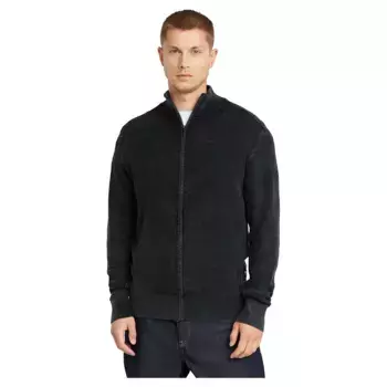 Свитер G-Star Serrated full zip, черный