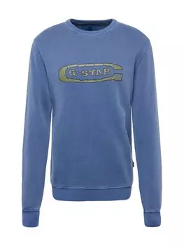 Свитер G-STAR Sweatshirt, сапфировый