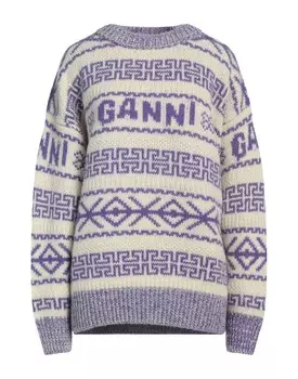 Свитер Ganni, фиолетовый