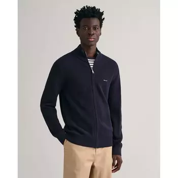 Свитер Gant 8040524 Full Zip, синий