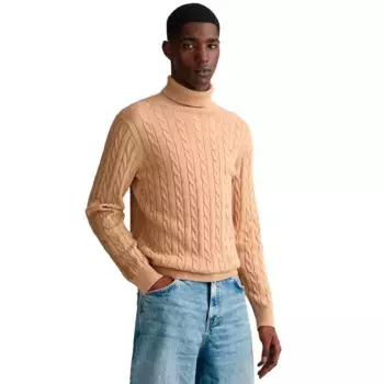 Свитер Gant Cable, бежевый
