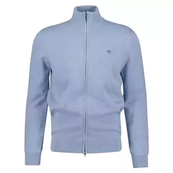 Свитер Gant Casual Full Zip, синий