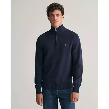Свитер Gant Casual Half Zip, синий