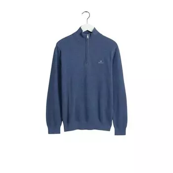 Свитер Gant In Pique Half Zip, синий
