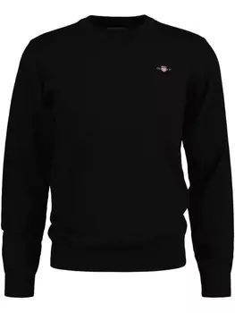 Свитер Gant Shield, черный