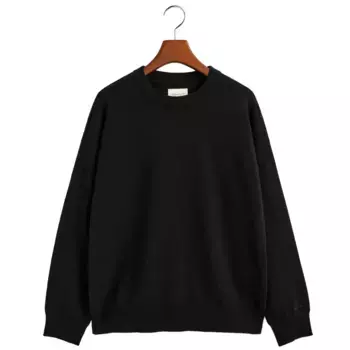 Свитер Gant Superfine Lambswool, черный