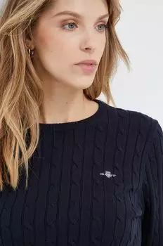 Свитер Gant, темно-синий