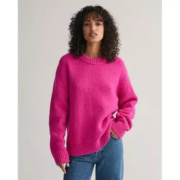 Свитер Gant Wool Boucle, розовый