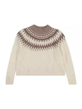 Свитер GAP FAIRISLE, бежевый