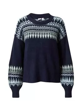 Свитер Gap FOREVERCOZY, темно-синий/голубой