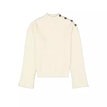 Свитер Garcia J30248 Mock Neck, белый