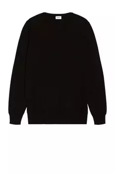 Свитер Ghiaia Cashmere Cashmere Crewneck, черный
