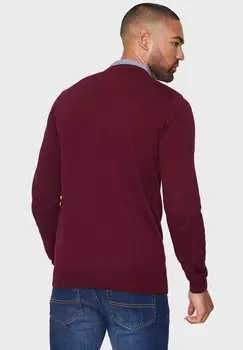 Свитер Gibbs Threadbare, бордовый