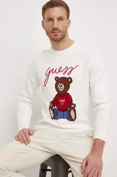 Свитер Guess, белый