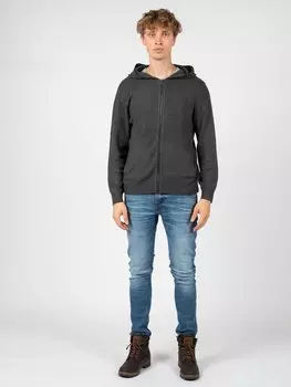 Свитер Guess Full Zip, серый