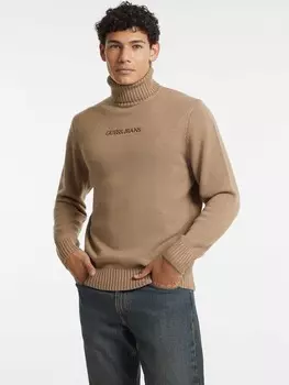 Свитер Guess Jeans Regular Fit, бежевый