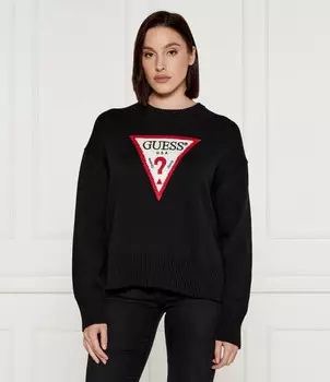 Свитер Guess Jeans Regular Fit, черный