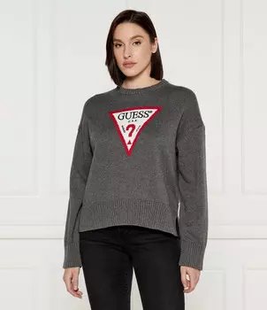 Свитер Guess Jeans Regular Fit, серый