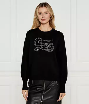Свитер GUESS LAURA Regular Fit, черный