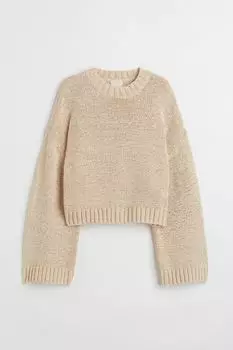 Свитер H&amp;M, светло-бежевый