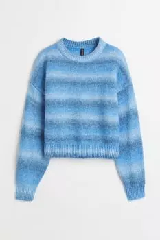 Свитер H&M, светло-синий