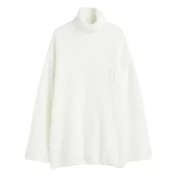 Свитер H&amp;M Turtleneck, белый