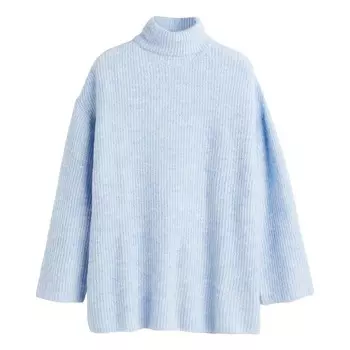 Свитер H&amp;M Turtleneck, голубой