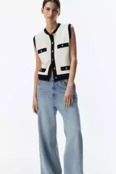 Свитер H&M, белый