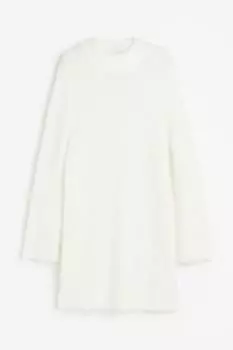 Свитер H&M Oversized Fluffy-knit, белый