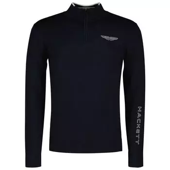 Свитер Hackett Am Half Zip, черный