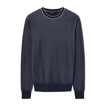 Свитер Hackett Plated Tipped Rib, синий