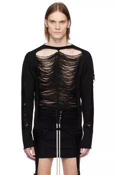 Свитер Hollywood ls Rick Owens, черный