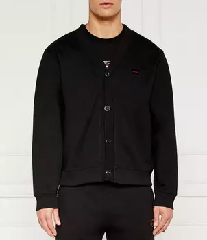 Свитер HUGO Dacardigo Regular Fit, черный
