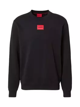 Свитер HUGO Sweatshirt Diragol212, черный