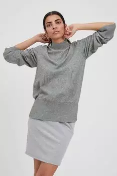 Свитер ICHI Sweatshirt, серый
