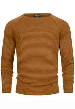 Свитер INDICODE JEANS Camilo, коричневый