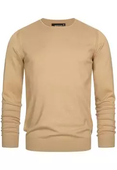 Свитер Indicode Jeans GAMAL, коричневый