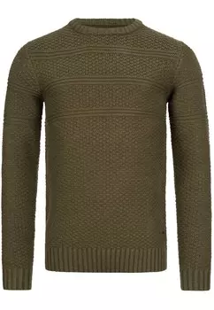 Свитер INDICODE JEANS Mirek, зеленый
