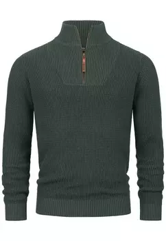 Свитер INDICODE JEANS Yassip, темно-зеленый