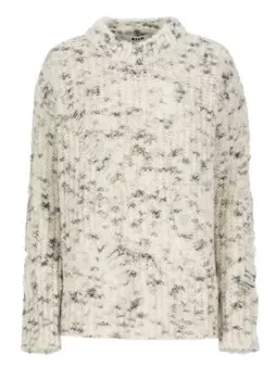 Свитер из альпаки Msgm, серый