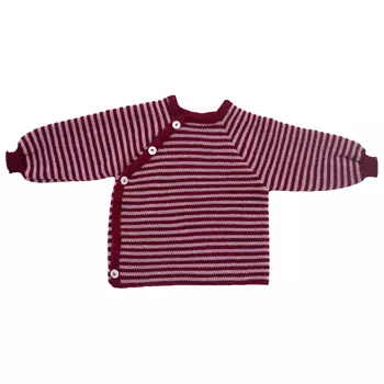 Свитер из мериноса Reiff Kid's Ringelschlttli, цвет Beere/Rosa