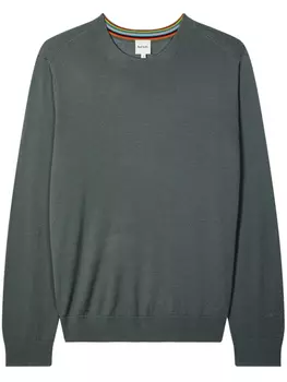 Свитер из мериносовой шерсти Paul Smith, зеленый
