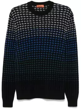 Свитер из вирджинской шерсти Missoni, черный