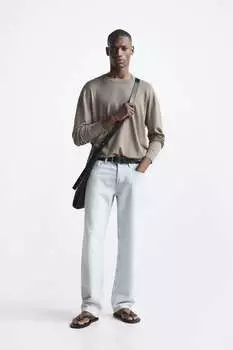 Свитер из вискозы ZARA, серый